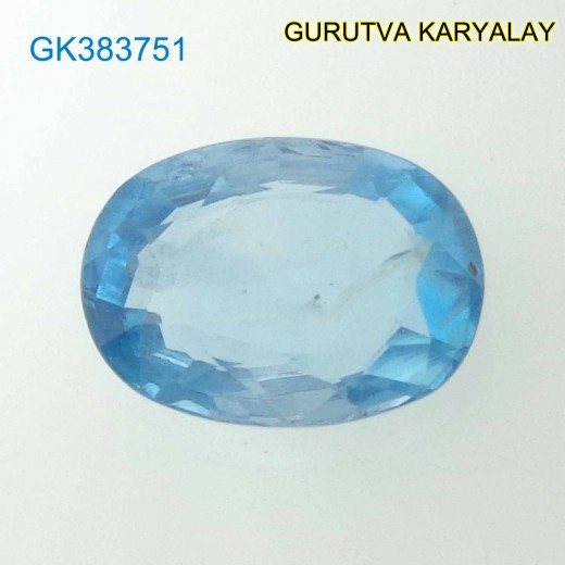 RATTI-6.75 (6.11ct) BLUE ZIRCON